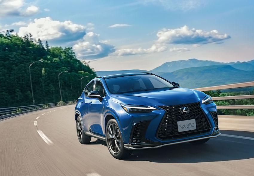 Lexus NX 第二代，在台灣提供多達 10 種車型選擇。