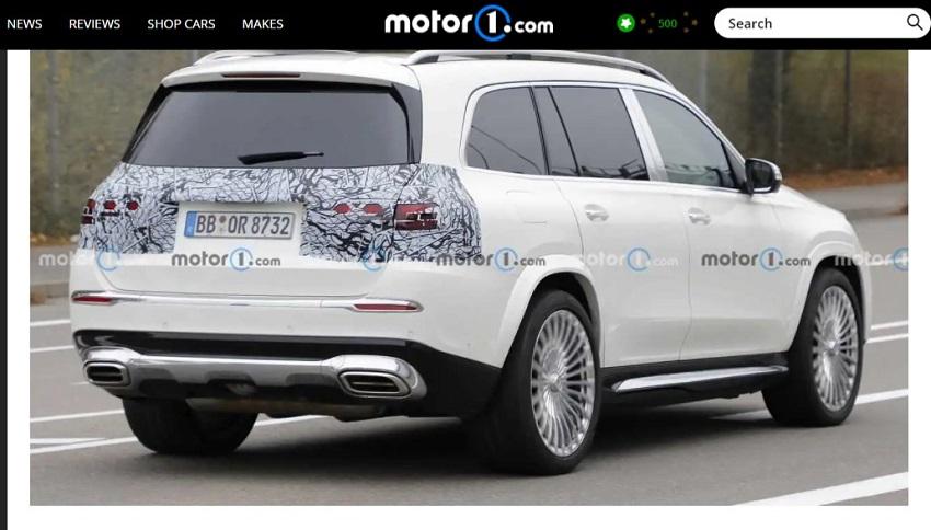 測試車目前偽裝集中在車尾，新造型看起來更有精神、大器。〈擷取自外媒《Motor 1》〉