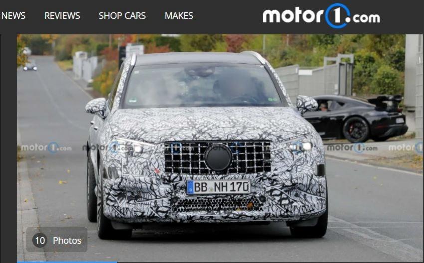 新一代 GLC 測試車再度曝光，此次搭載油電混合動力，外媒預期將有更高效、更強悍的性能與節能表現。