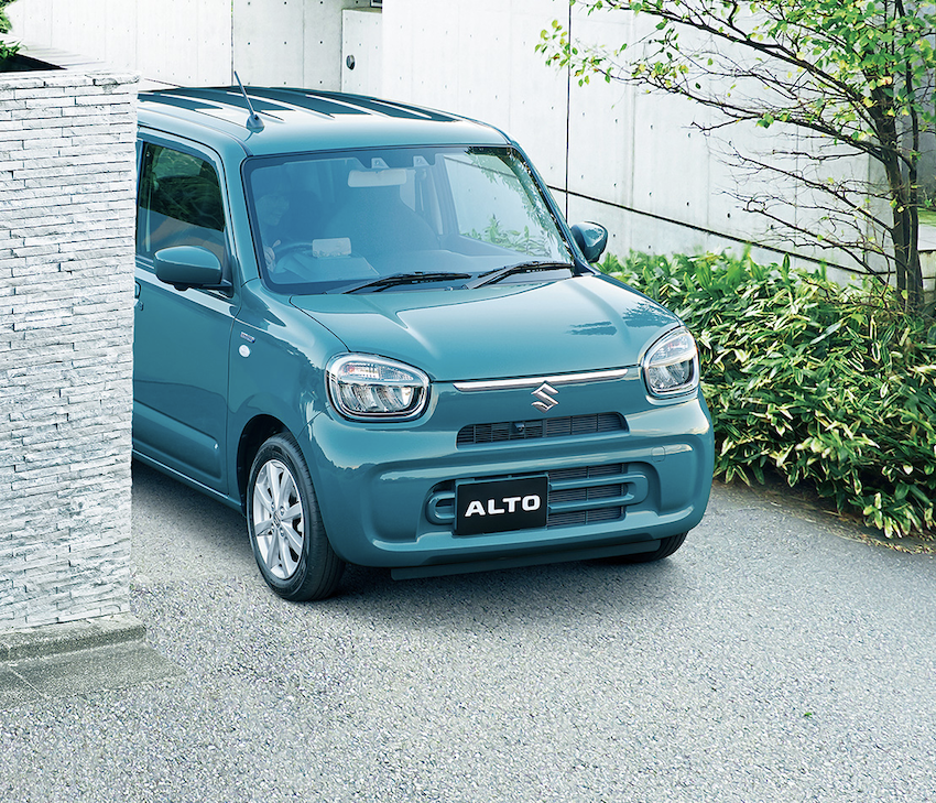Suzuki Alto 第九代，導入油電動力後，成為目前最省油的日本 K-Car。