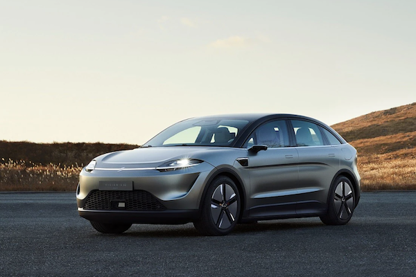 Sony 第二款電動車 CES 展上登場！同時宣布將成立 Sony Mobility 新公司