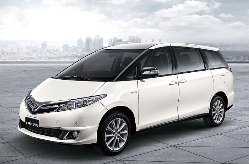 Toyota Previa 去年在台灣結束 19 年銷售，出現 MPV 市場空缺，讓不少車迷期望新一代 Noah/Voxy 有引進規劃。〈圖為 Previa。〉