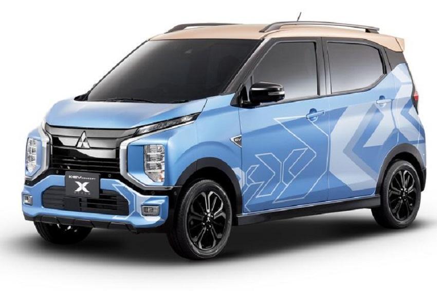 Mitsubishi K-EV concept X Style 官方僅釋出外觀照，實際內裝與續航力需待正式發表揭露。