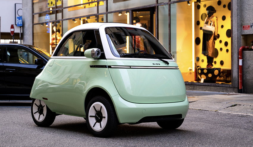 Microlino 2.0 是以當年 BMW Isetta 為設計靈感所打造。