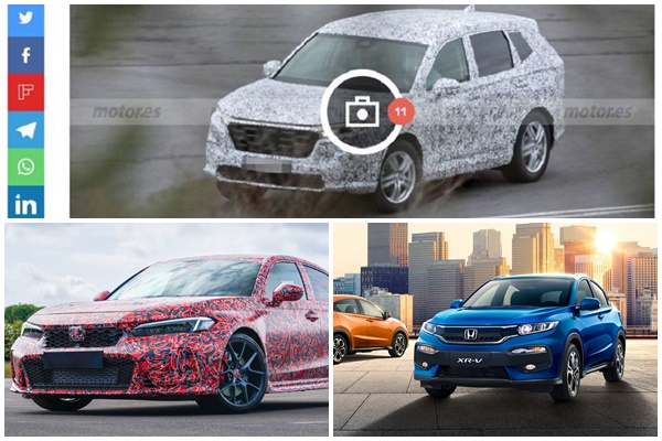 新一代 CR-V、XR-V 領軍！Honda 今年重點新車計畫流出