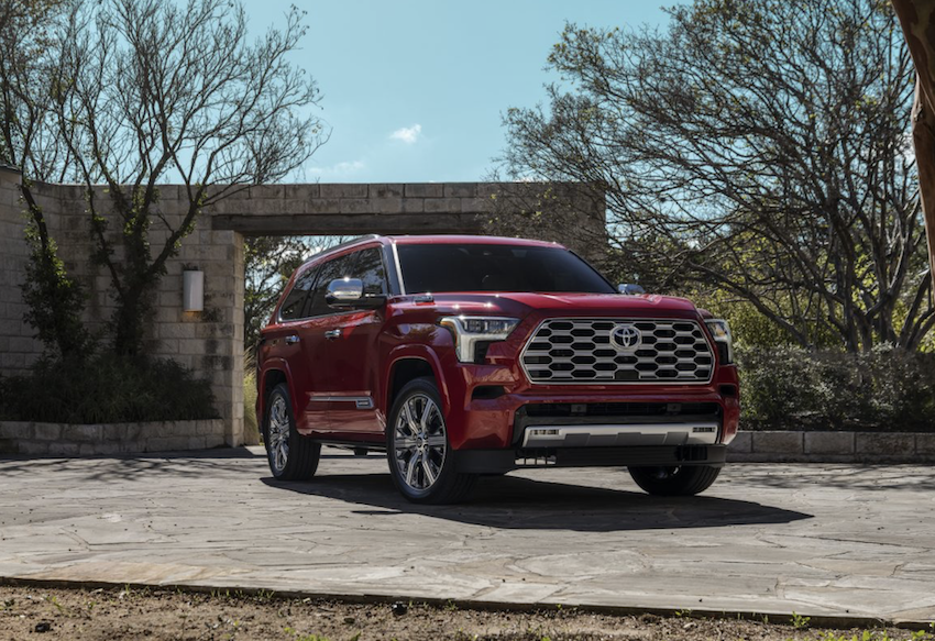 Toyota 大休旅 Sequoia 正式推出，提供 5 個車型。
