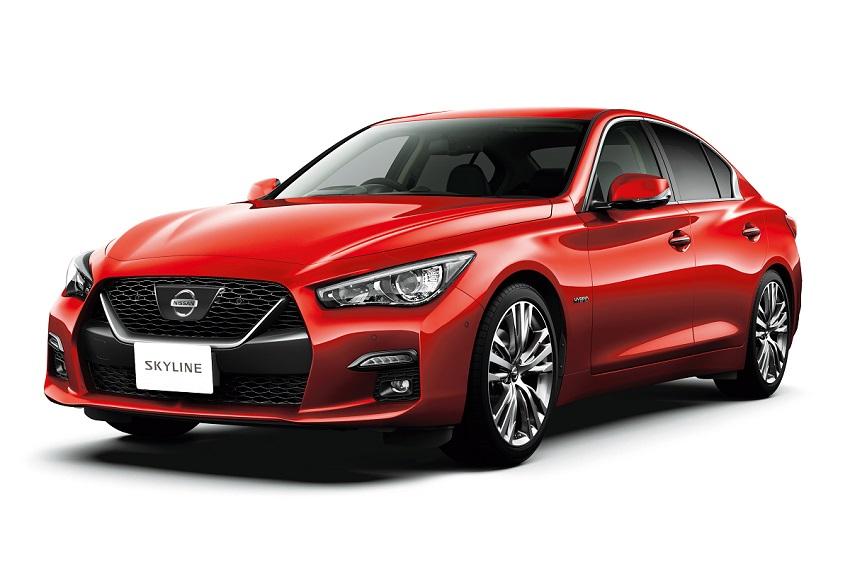 先曾品牌曾表示不會放棄 Skyline 經典定位，但隨著噪音法規實施，Skyline Hybrid 油電成為新制下犧牲者。