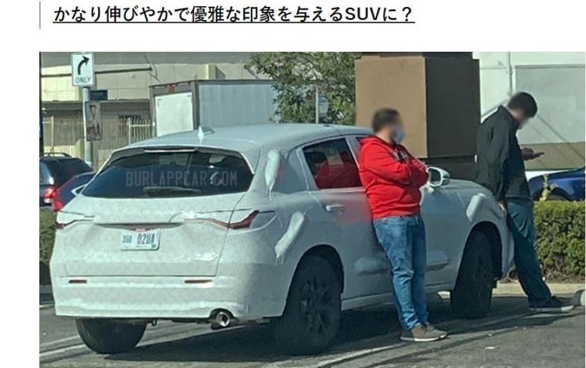 這款全新跨界休旅，論尺碼、定位，將是鎖定 Toyota Corolla Cross 而來。《擷取自日媒〈Creative Trend〉。》