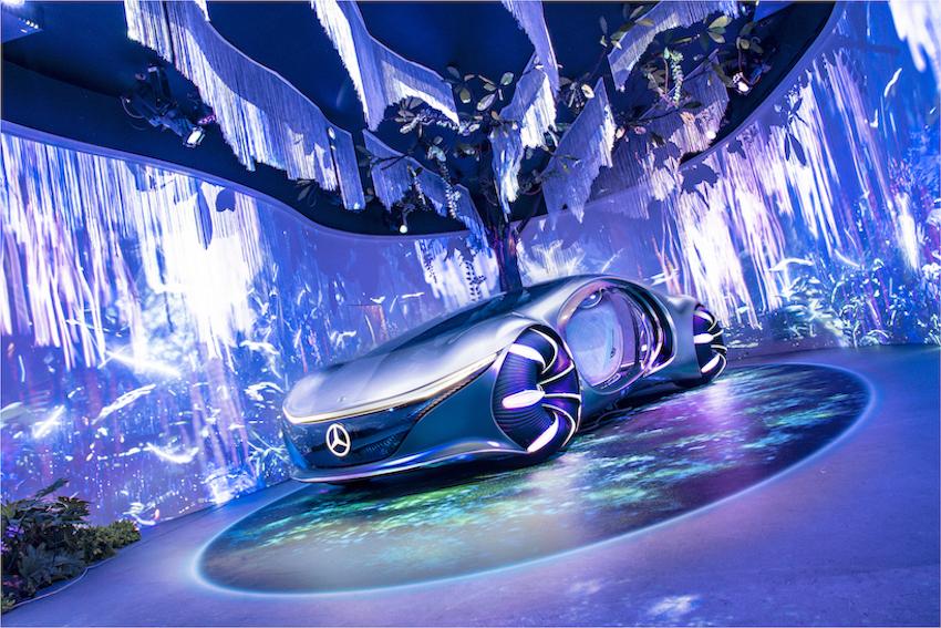 Mercedes-Benz Vision AVTR 全球只有一輛在台灣。
