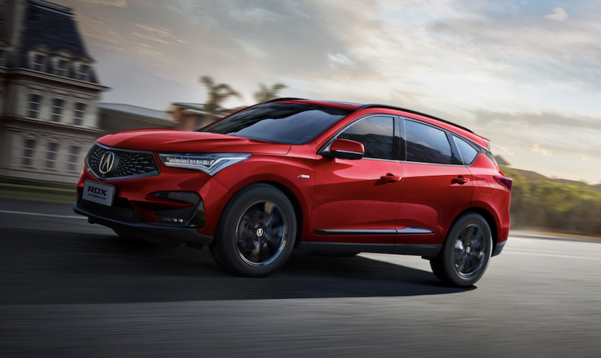 Honda 豪華車品牌 Acura，由於銷量不佳，傳出將退出中國市場的消息。圖為 Acura RDX。