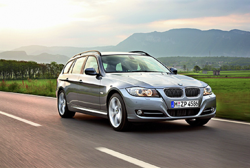 因引擎室內可能會因為加熱器短路而起火，BMW 全球召回 100 萬輛車，圖為 BMW 3 系列旅行車。