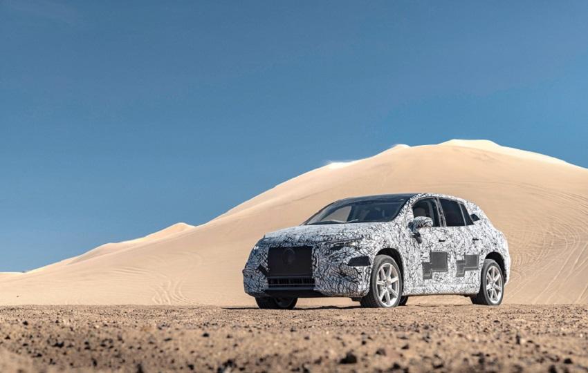原廠釋出 EQS SUV 首波預告，預計 4 月 19 日發表。