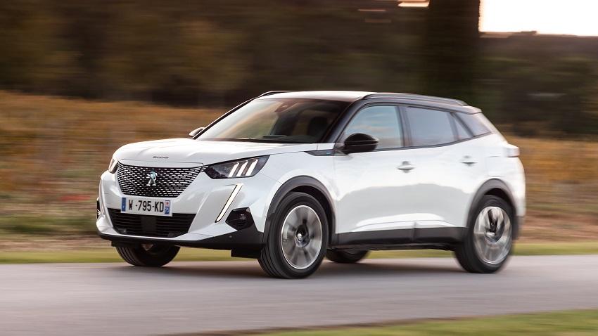 海外 Peugeot e-2008 最大輸出擁有 136hp/26.5kgm，續航力達 345km。