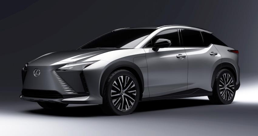 全新的 Lexus RZ 450e 將於 4 月正式發表，性能與續航力都有望超越 Toyota bZ4X。