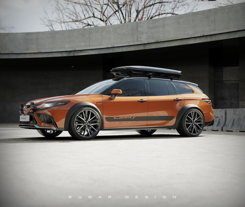 這款 Camry Wagon X-Track，並非官方打造。