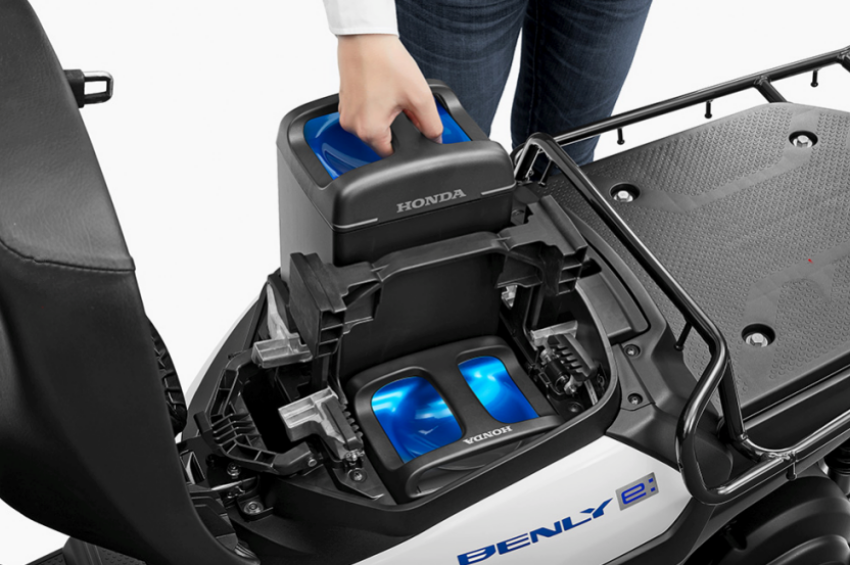 全新換電聯盟將率先用於 Honda Pack :E 換電機車上。