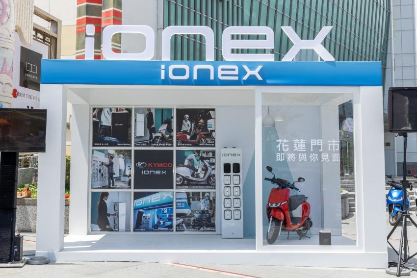 光陽目標在年底前於花蓮建立 60 座換電站。