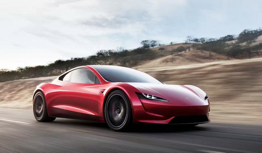 Tesla Roadster 第二代只需 2.1 秒就能完成 0-100km/h。