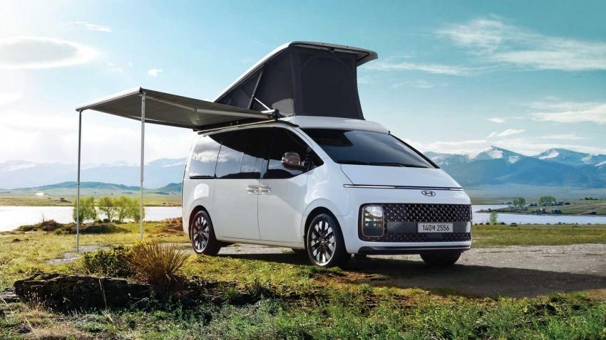 Hyundai 推出全新 Staria 的 Lounge Camper 露營車型。