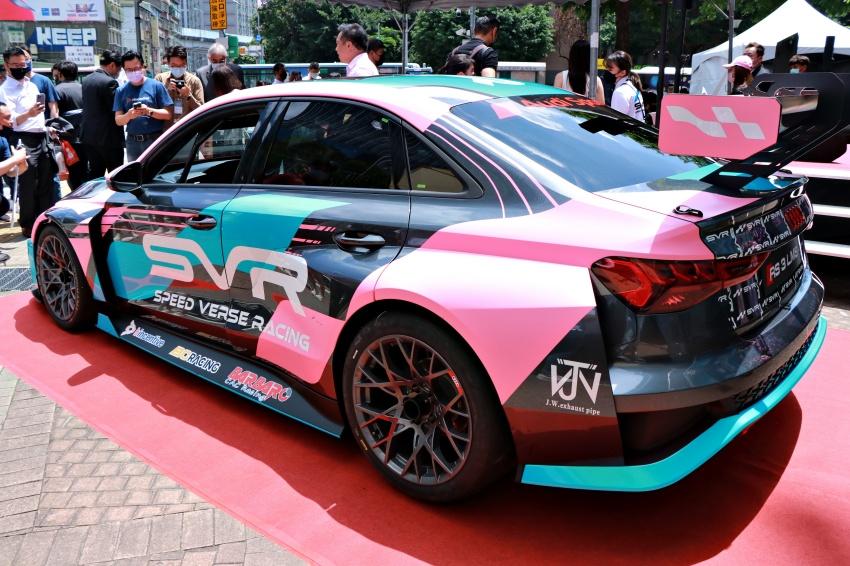 Audi RS3 LMS TCR 賽車亞洲首發在台灣！首創區塊鏈結合賽車