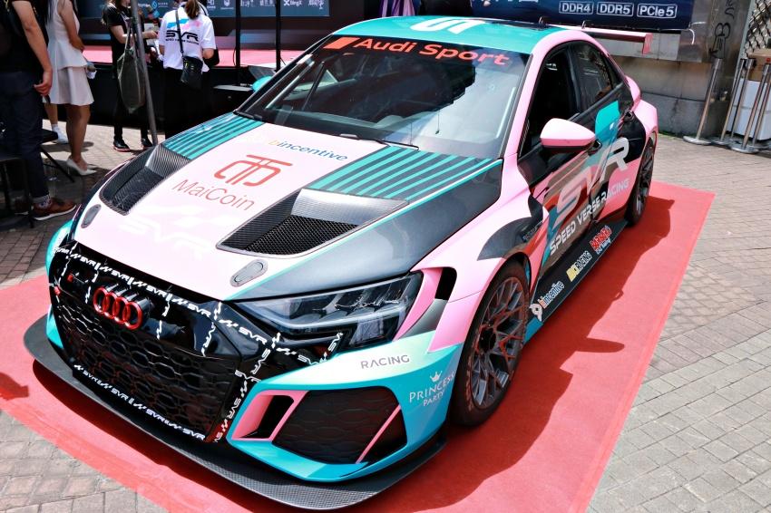 明星車隊 SV Racing 與新創公司 Meta Stone 搶下亞洲首發 Audi RS3 LMS TCR 廠車，並於今日在台灣共同發表。