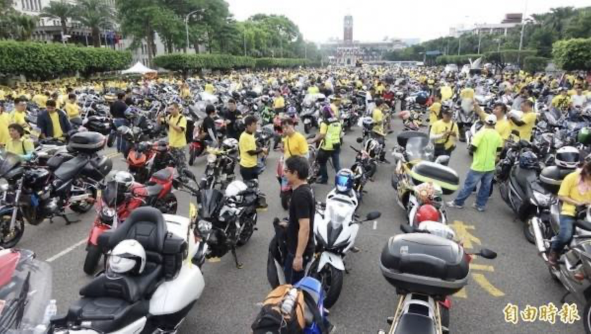 大型重機團體爭路權，規劃 7 月初騎上國道表達心聲。（資料照）