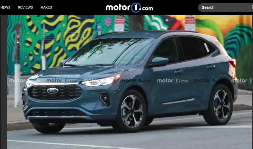 Ford Kuga 即將推出小改款，外觀換上全新的頭燈組，同時水箱護罩與前保桿都有更新。
