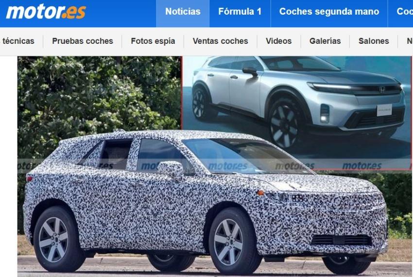 Honda Prologue 電動休旅首次現身道路，最快有望明年底亮相。