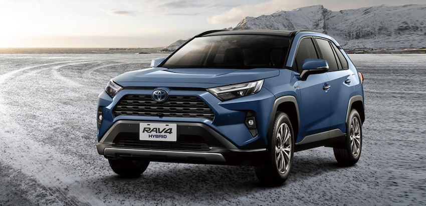 RAV4 受缺車所苦，今年銷量大不如去年，與 Corolla Cross 差距拉大。（圖片來源：Toyota）