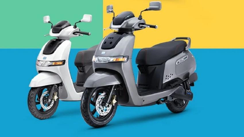 TVS iQube 電動機車擁有小巧可愛造型，但續航里程僅有 141 公里。