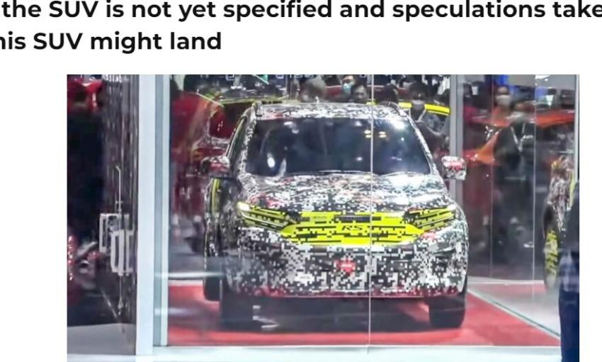 Honda 全新小跨界的量產原型車登場，預計今年就會發表。