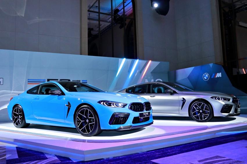BMW 全新 M8 車系登陸台灣，以大量碳纖維飾板、高性能動力組成。