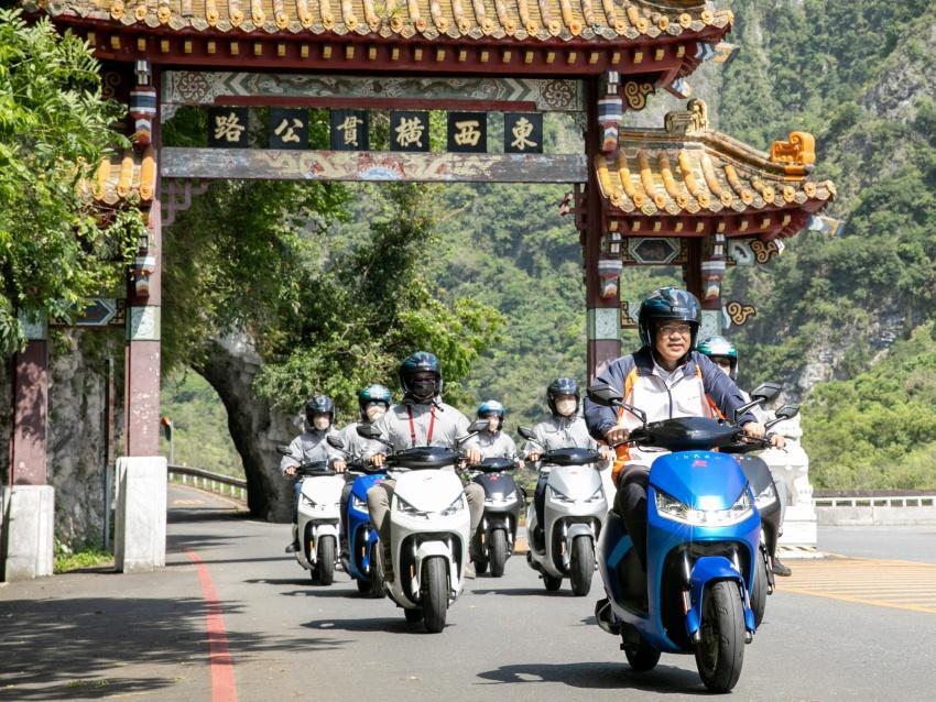 東半部地區的換電站設置越來越密集，光陽更打算打造從花蓮往武嶺的換電路線。