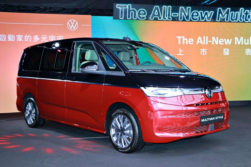 福斯商旅今日推出 T7 世代 Multivan，換上全新外觀設計。