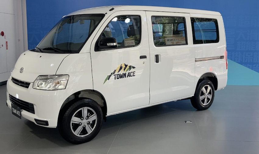 Toyota Town Ace 廂型車預接單價今天公布。