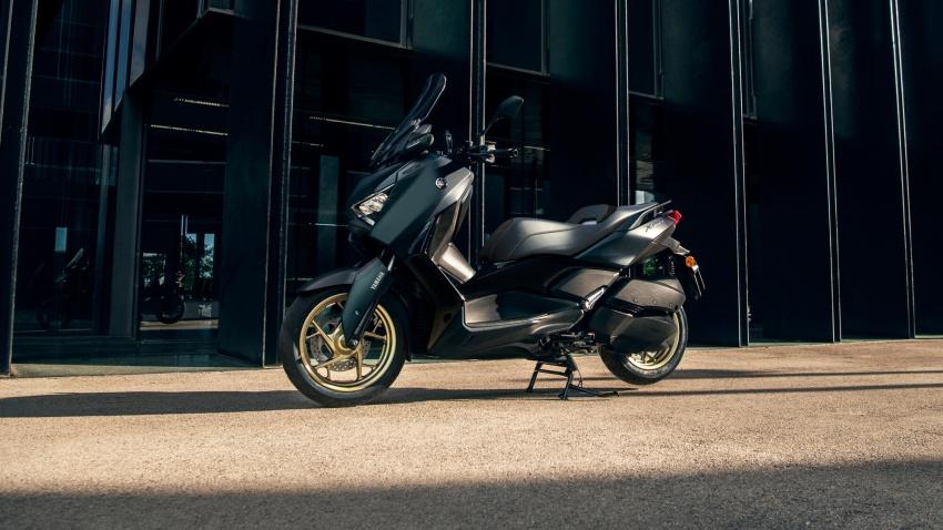 Yamaha 新款 XMAX 發表，造型上比起過去更強調運動感。