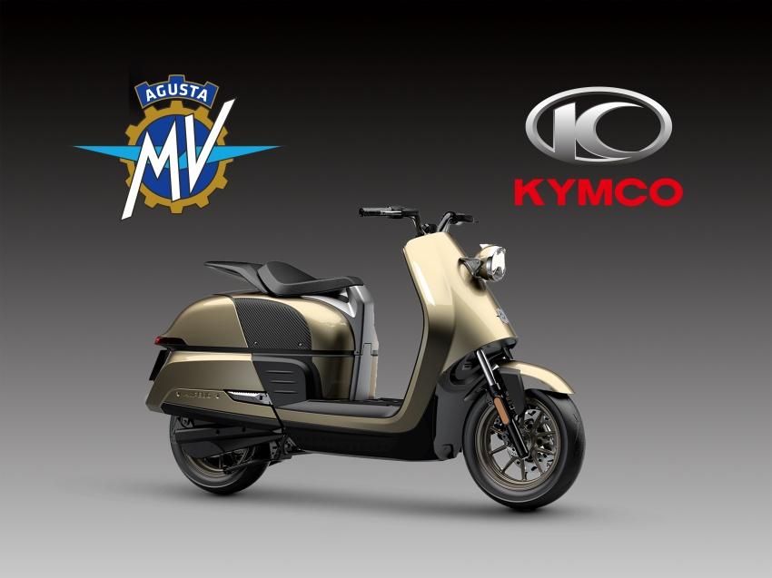 光陽與 MV Agusta 合作打造全新的 AMPELIO 電動速克達。