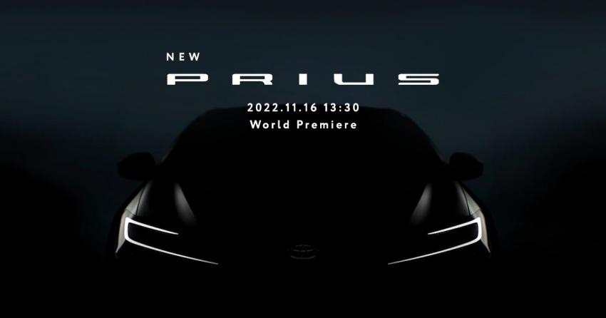Toyota 將於 11 月 16 日推出第 5 代 Prius。