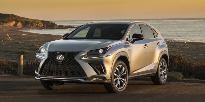 Lexus NX 不同年式車型分別霸佔可靠性榜單前 2 名。