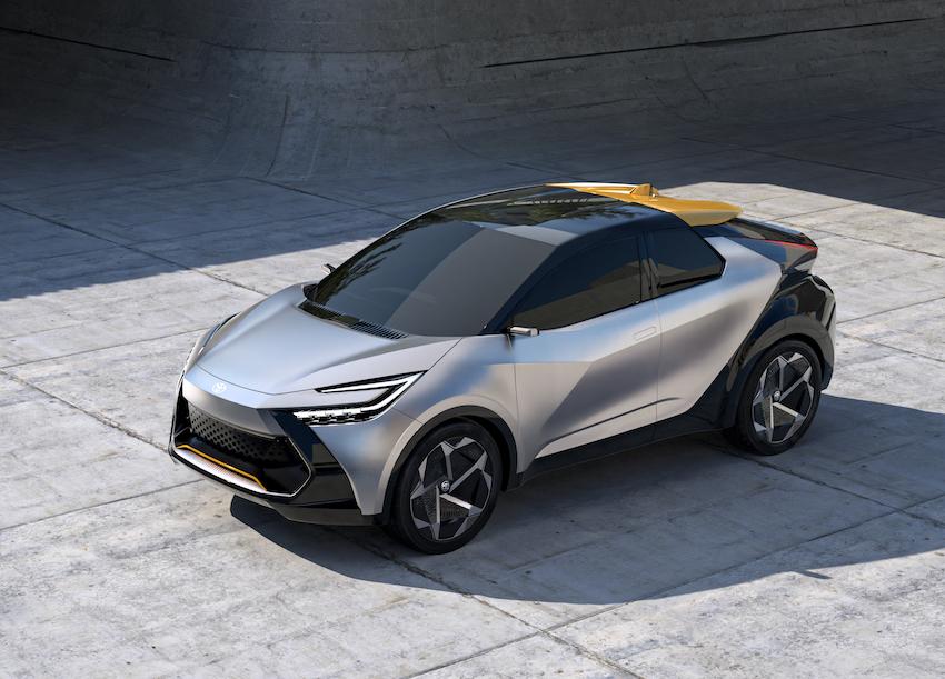 Toyota C-HR prologue 概念車亮相，已經說明了 C-HR 量產的賣點。