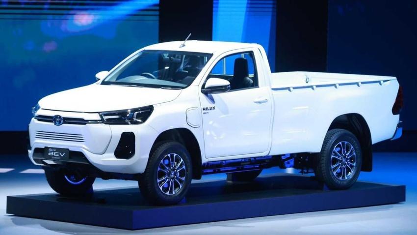 Toyota 推出 Hilux Revo BEV 概念車，屬於 Hilux 純電商用版本。