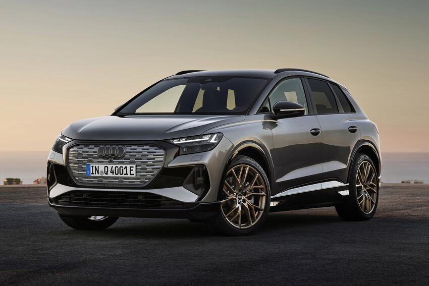 圖為 Audi Q4 e-tron。