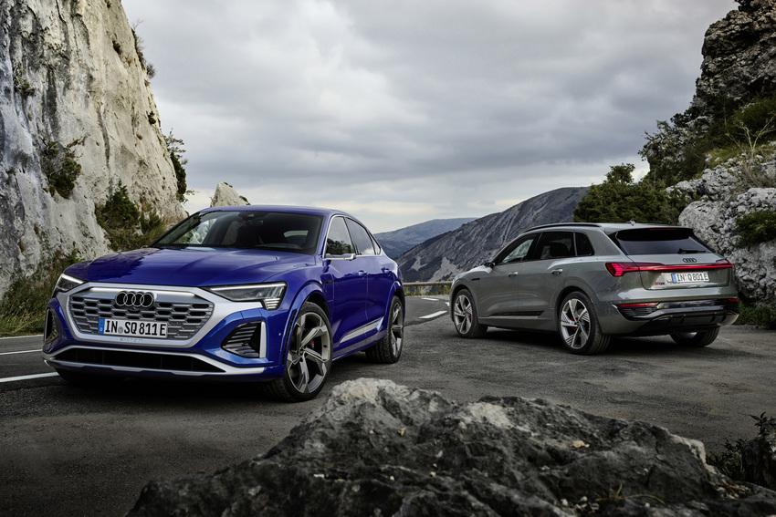 Q8 e-tron 提供傳統 SUV 與 Sportback 跑旅兩種車型選擇。