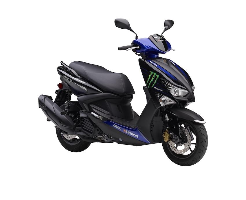 日本 Yamaha 推出由台灣山葉製造的勁戰Monster Energy Yamaha MotoGP Edition，售價比台灣便宜 1 萬多元。
