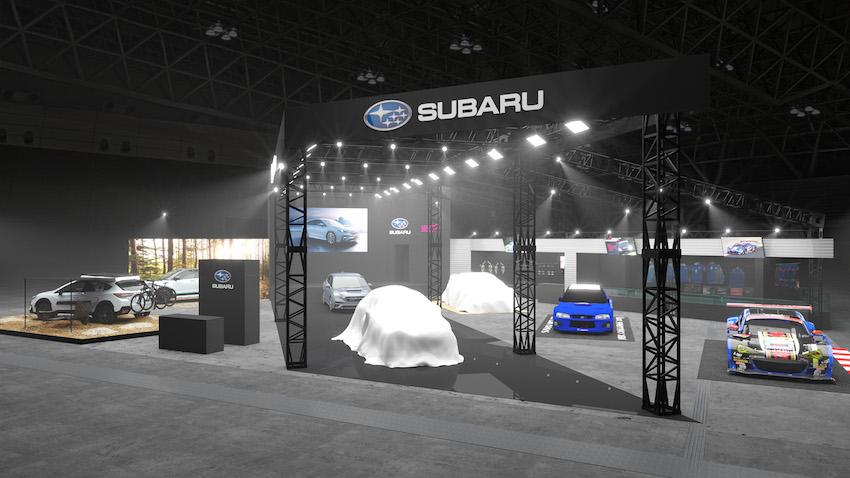 Subaru 公布 2023 東京改裝車展亮相攤位樣貌。