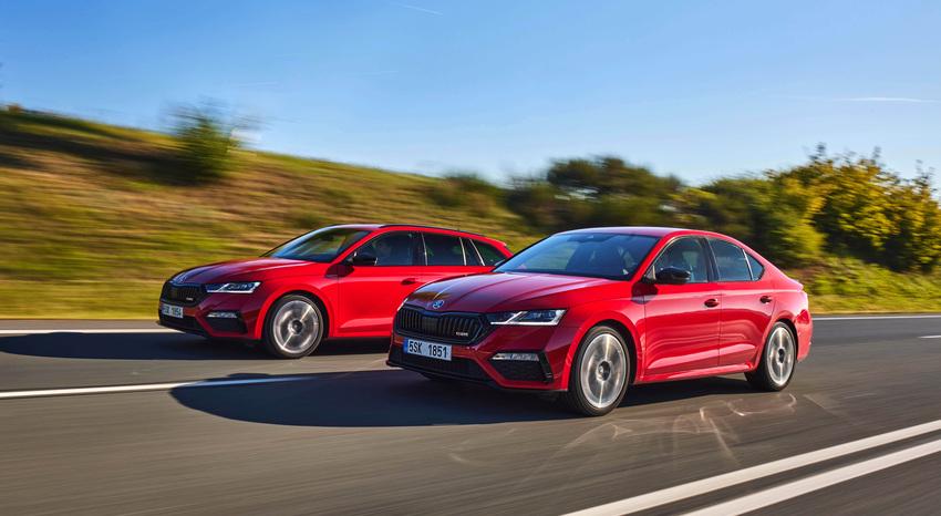 Octavia RS 搭載 2.0 升直四渦輪引擎，擁有 245 匹/37.8 公斤米動力輸出，搭配7速DSG雙離合器變速箱，不論車型都能在 6.7 秒完成零百加速。