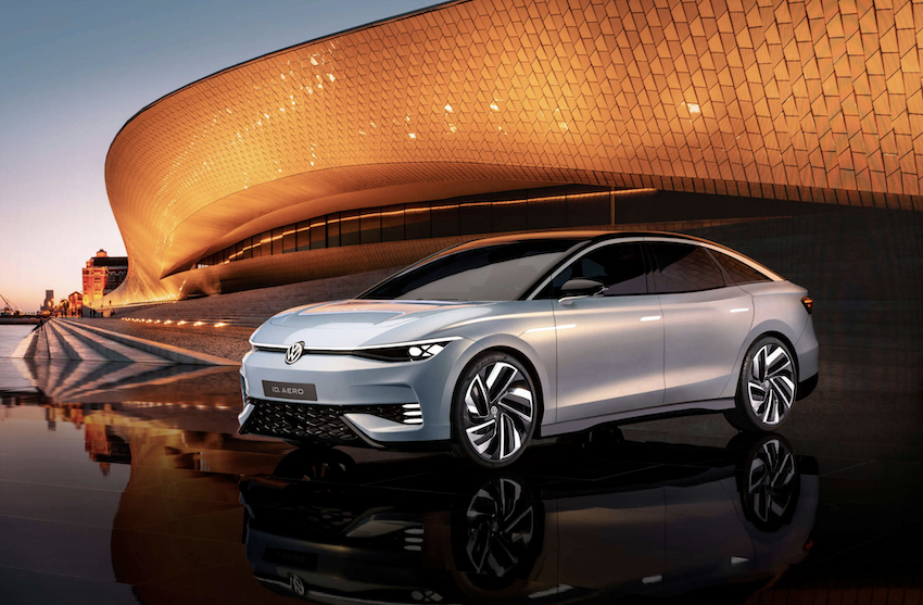 今年 6 月發表的福斯 ID.Aero 概念車，量產版有機會在 2023 CES 登場。