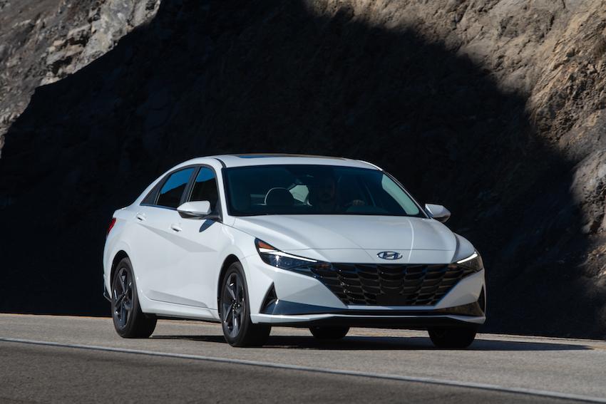2020 年初發表的 Hyundai Elantra 第七代，也接近小改款的時間點。（圖片來源：Hyundai）