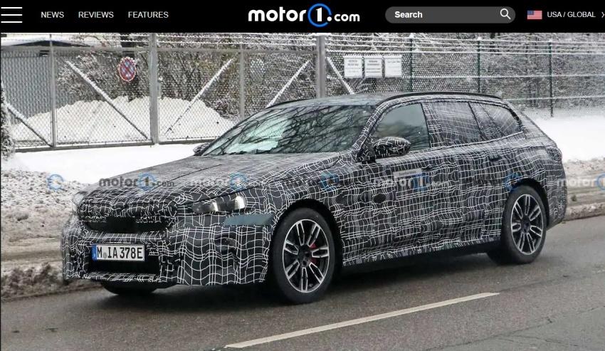 BMW 新世代 5 系列不僅有 i5 電動房車，還會有 i5 電動旅行車。