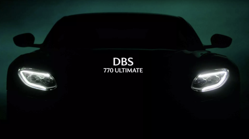 DBS 770 Ultimate 將擁有專屬的外觀及內裝設計，以及更強大的性能輸出。
